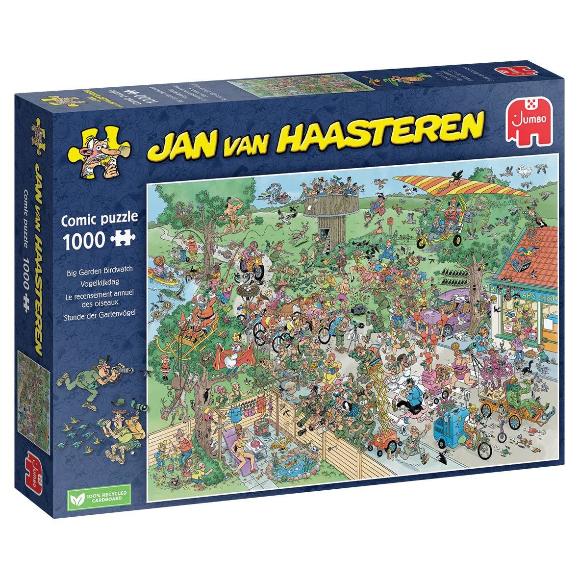 Jan Van Haasteren Big Garden Birdwatch Palapelit 1000 kappaletta