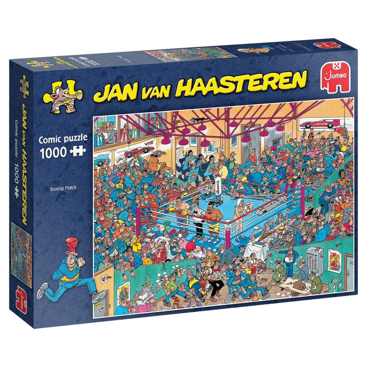 Jan Van Haasteren Boxing Match Puzzle 1000 pieces 82029