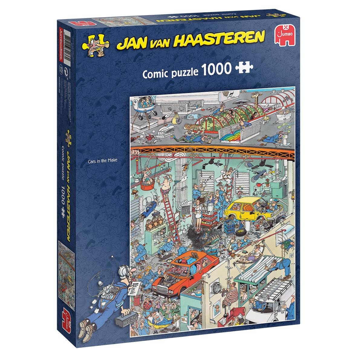 Jan Van Haasteren Cars in the Make Puzzle 1000 pieces 82036