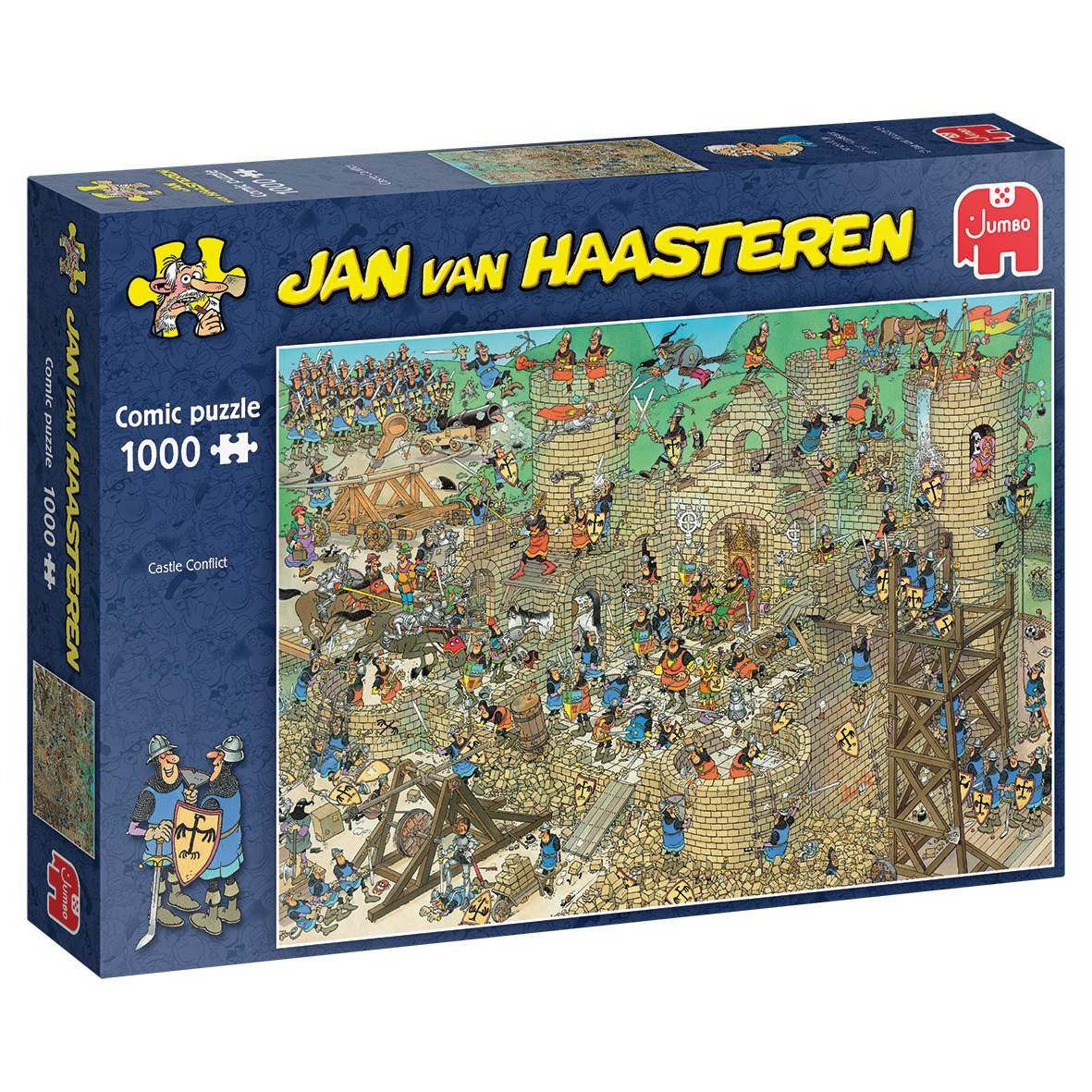 Jan Van Haasteren Castle Conflict Puzzle 1000 pcs 81914