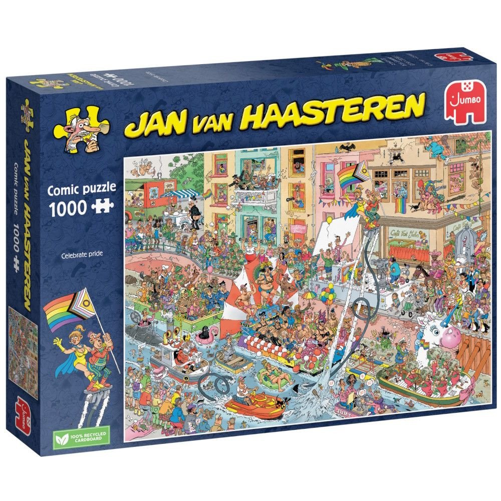 Jan van Haasteren Celebrate Pride Palapeli 1000 palaa