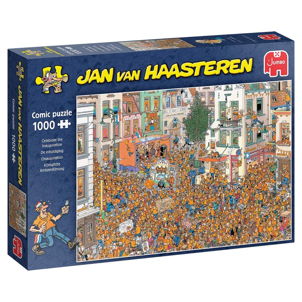 Jan Van Haasteren Celebrate the Inauguration Palapelit 1000 kappaletta