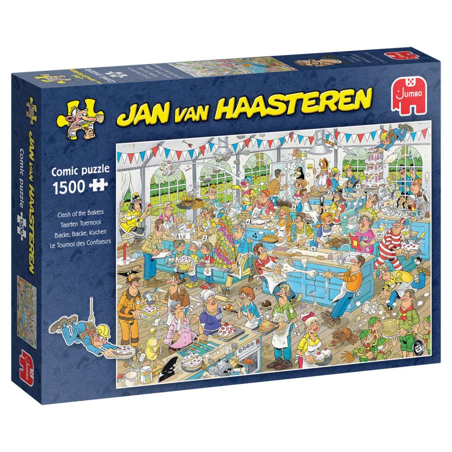 Jan van Haasteren Clash of the Bakers Palapelit 1500 kappaletta