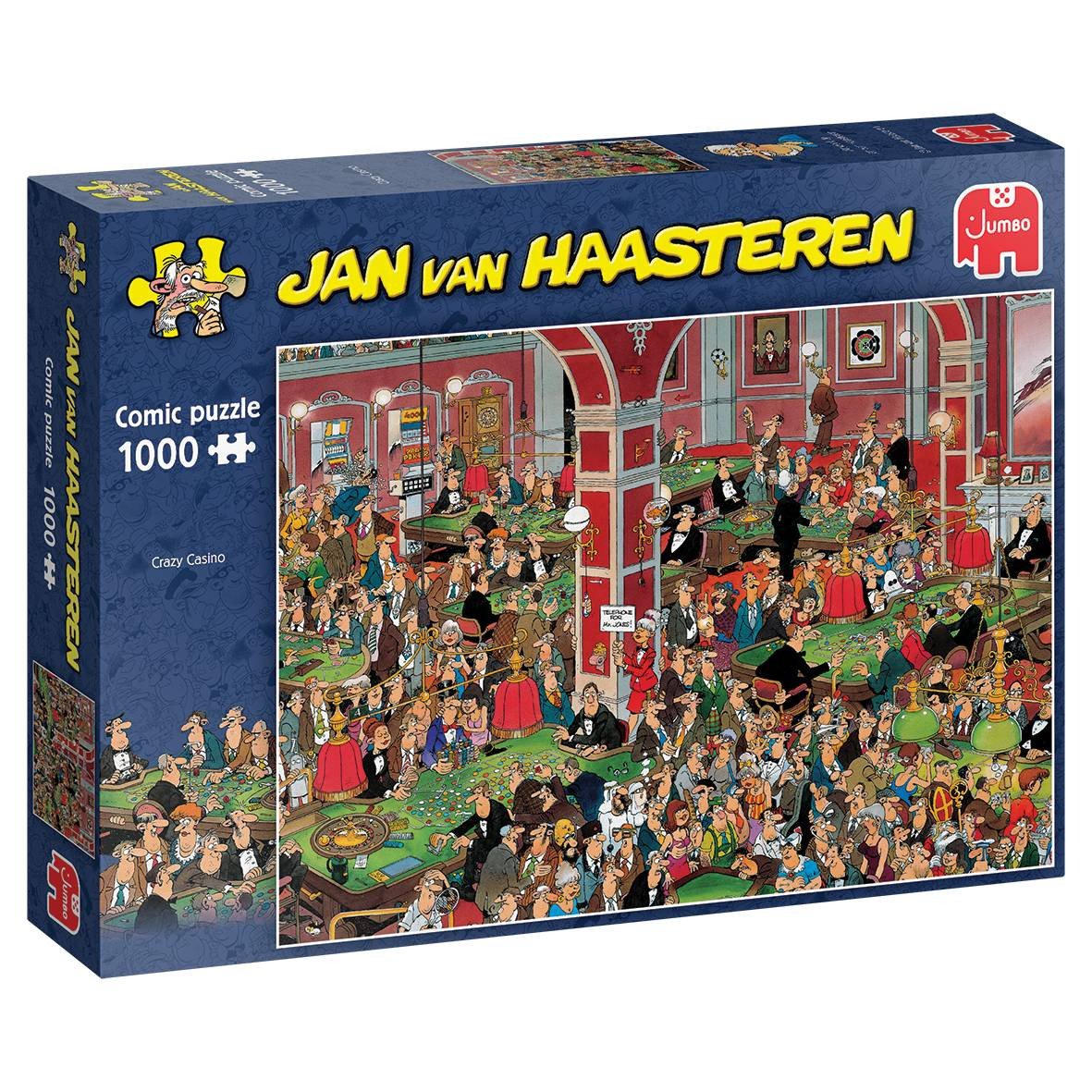 Jan Van Haasteren Crazy Casino Palapelit 1000 kappaletta