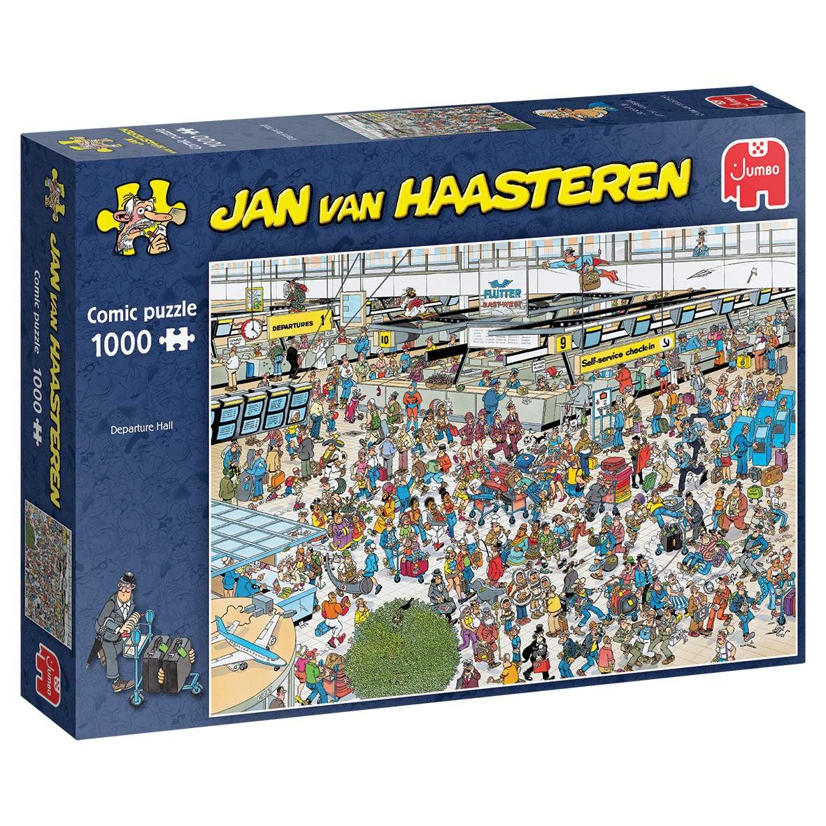 Jan Van Haasteren Departure Hall Puzzle 1000 pcs 81915