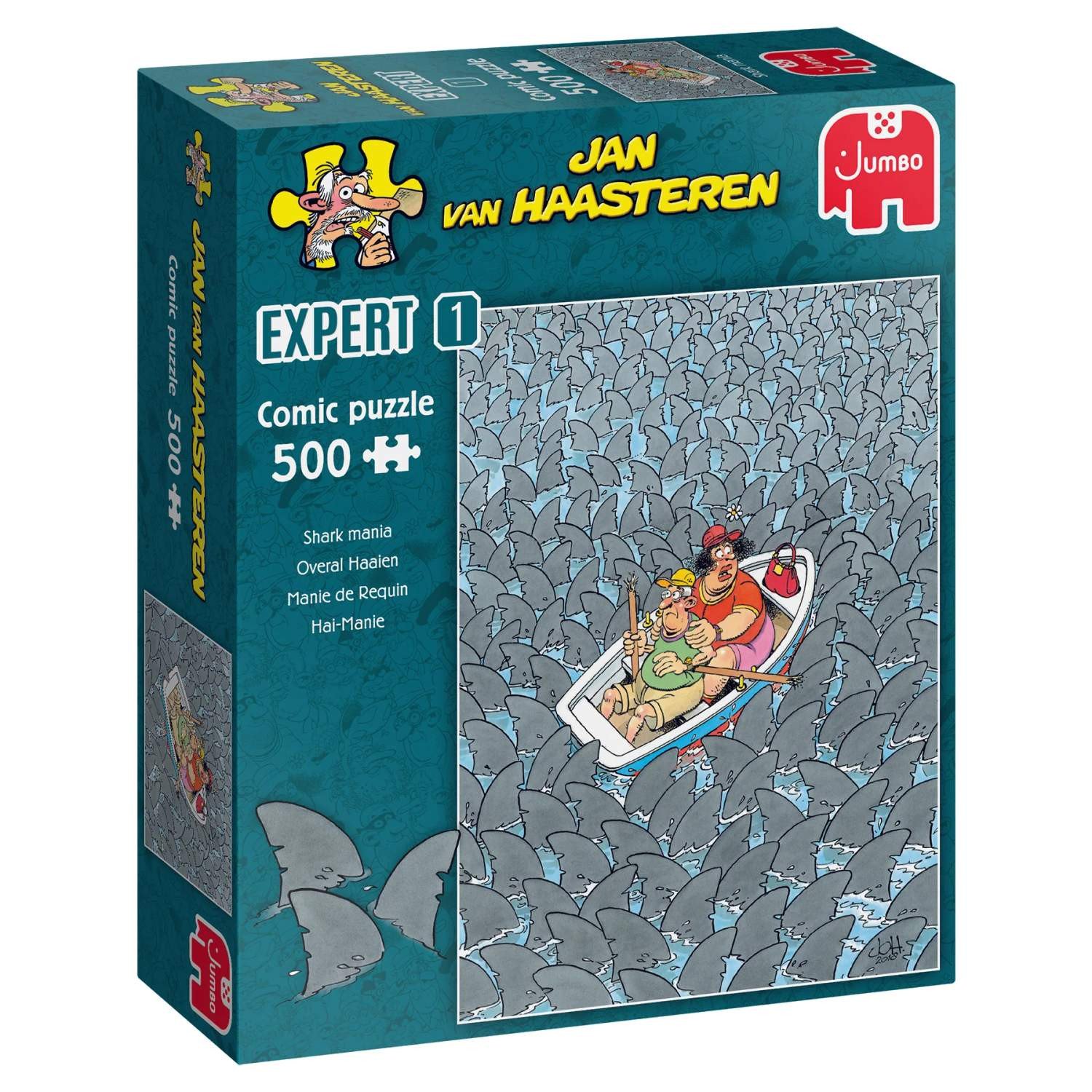 Jan van Haasteren Expert 1 Shark Mania Palapeli 1000 palaa