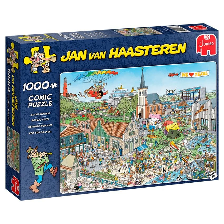 Jan Van Haasteren Island Retreat Puzzle 1000 pcs 20036