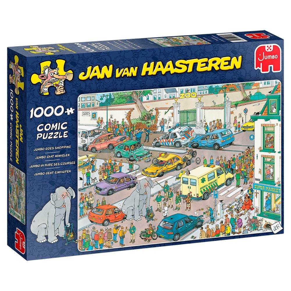 Jan Van Haasteren Jumbo Goes Shopping Puzzle 1000 pcs 20028