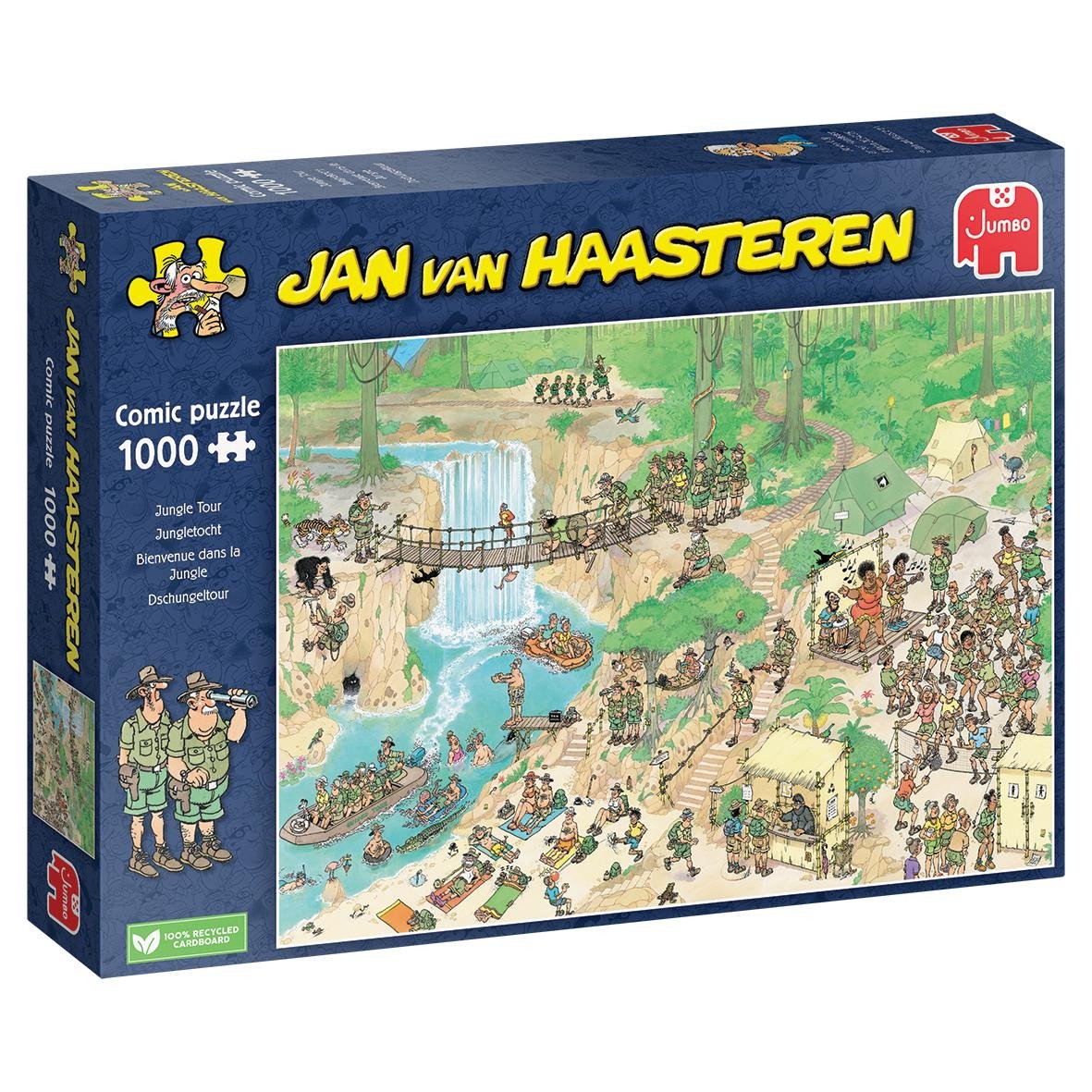Jan Van Haasteren Jungle Tour Palapeli 1000 palaa