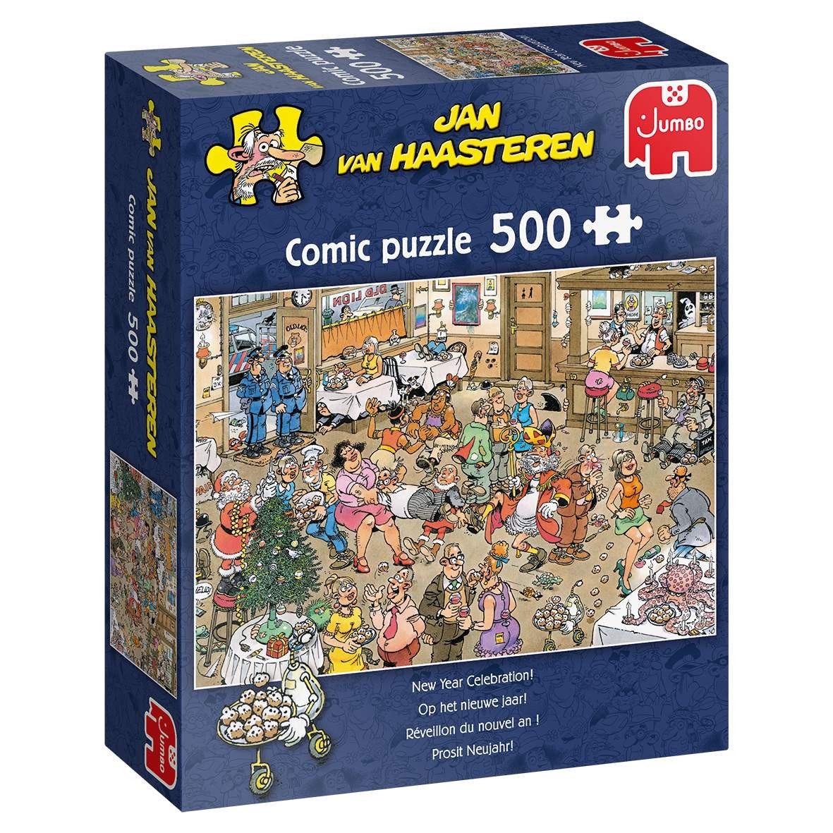 Jan Van Haasteren New Year Celebration Puzzle 500 pcs 20034