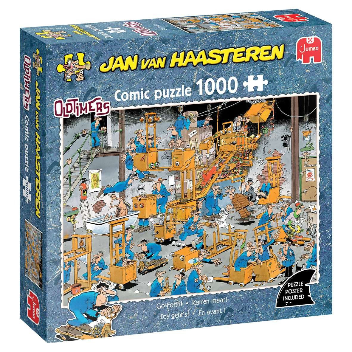 Jan van Haasteren Oldtimers Go Forth! Palapeli 1000 palaa