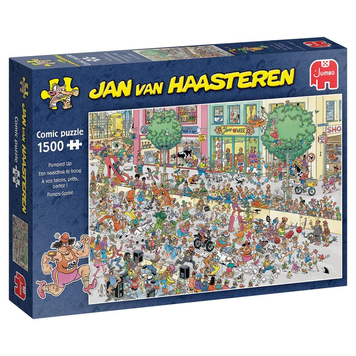 Jan van Haasteren Pumped Up Palapeli 1500 palaa