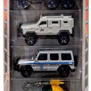 Jurassic World Fordon 5-pack