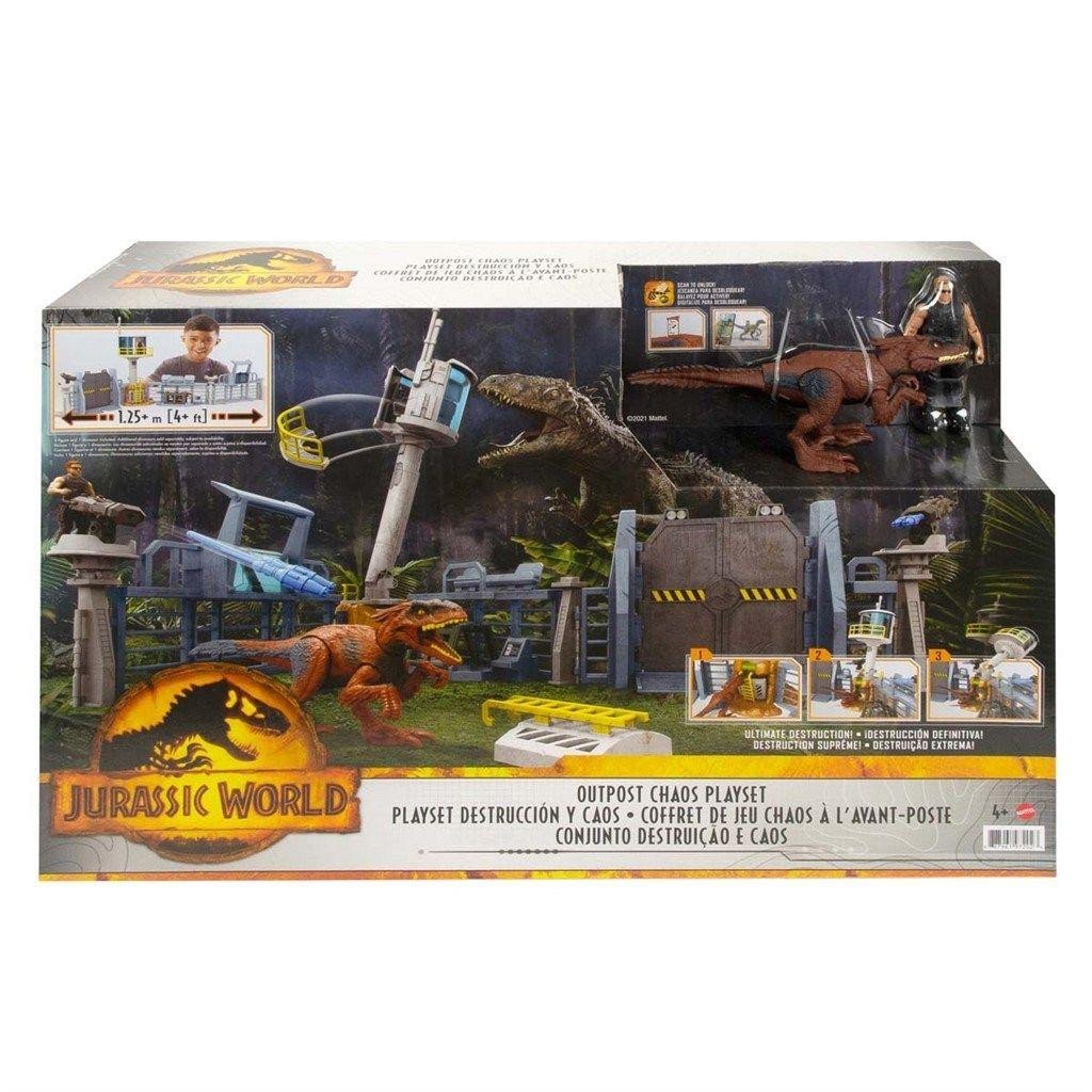 Jurassic World Outpost Chaos Playset
