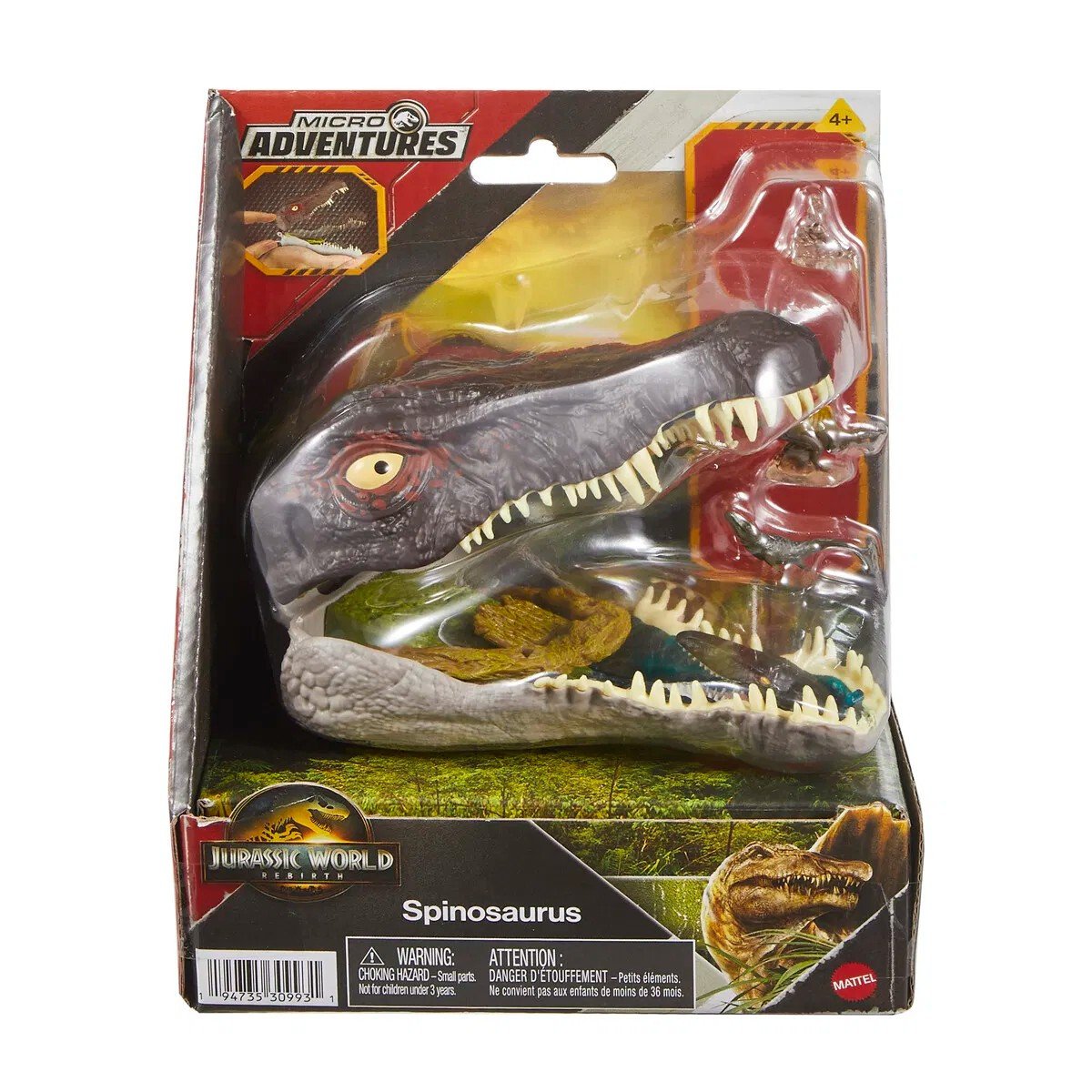 Jurassic World Rebirth Micro Adventures Spinosaurus