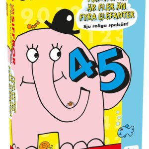 Lär om siffror, Fem myror är fler än fyra elefanter (SE)