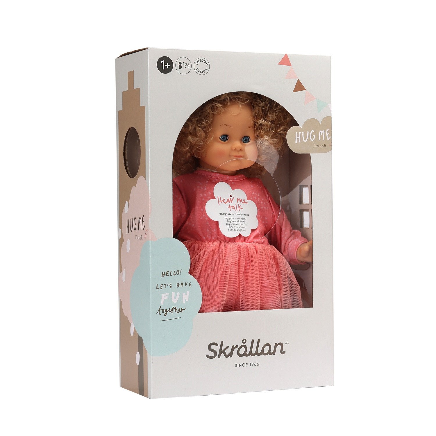 Lillan Nukke, jolla on vaaleat hiukset