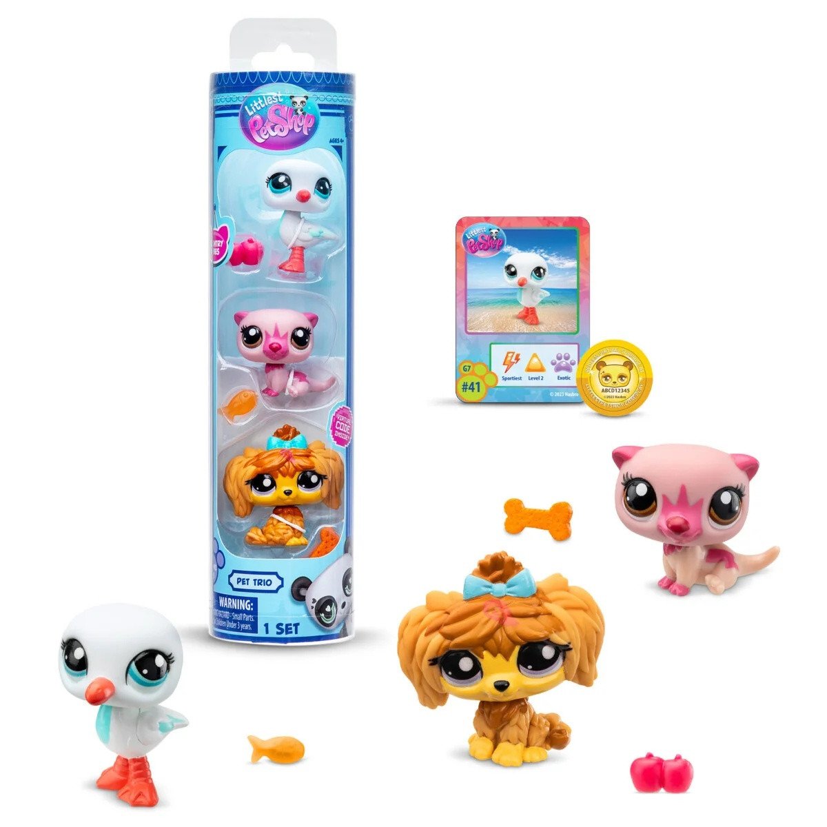 Littlest Pet Shop Pet Trio in Tube Country Vibes