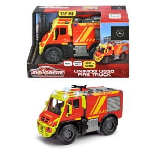 Majorette Unimog U530 Paloauto ääni- ja valotoiminnolla
