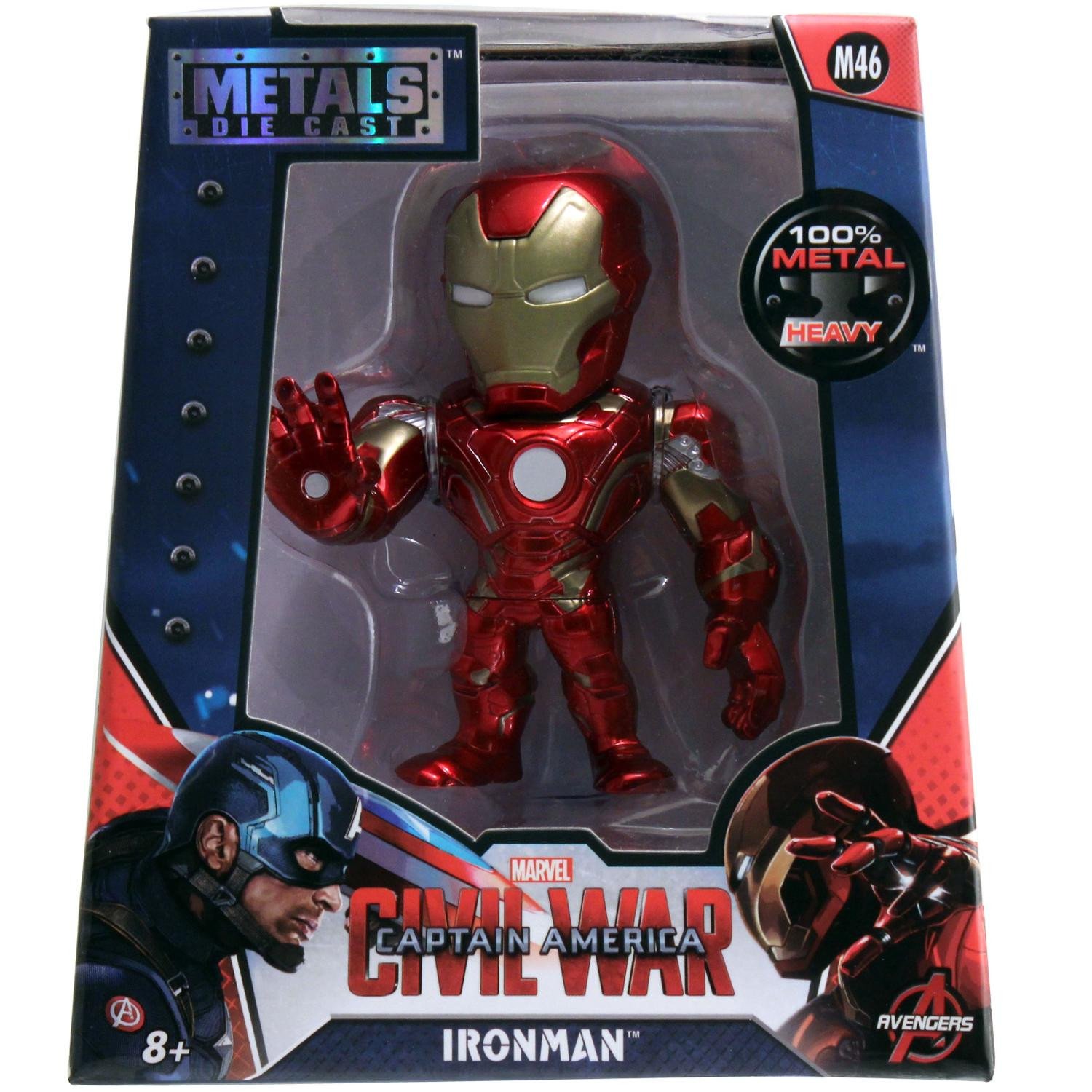 Marvel Iron Man Metallinen figuuri