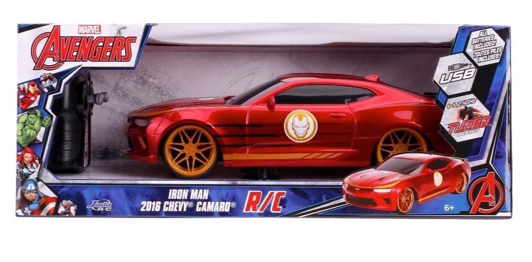 Marvel Iron Man Radio ohjattava 2016 Chevy Camaro 1:16