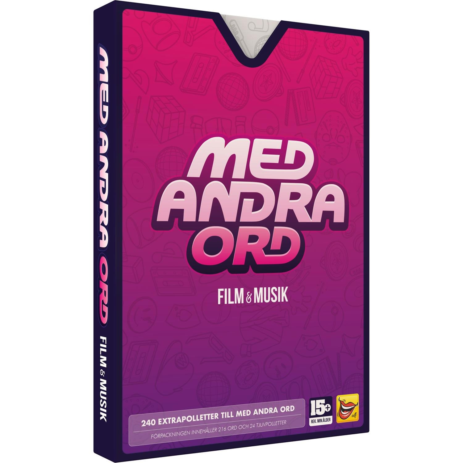 Med Andra Ord Film & Musik Expansion med extrapolletter