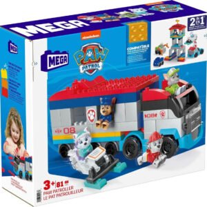 MEGA Paw Patrol Paw Patroller Building set with 4 figures