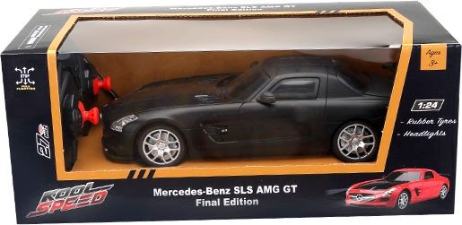 Mercedes Benz SLS AMG GT 1:24 RC Musta
