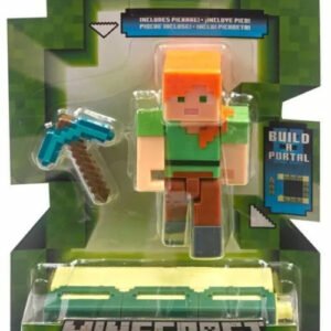 Minecraft Alex with pickaxe