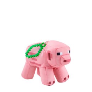 Minecraft Clip On Plush Pig