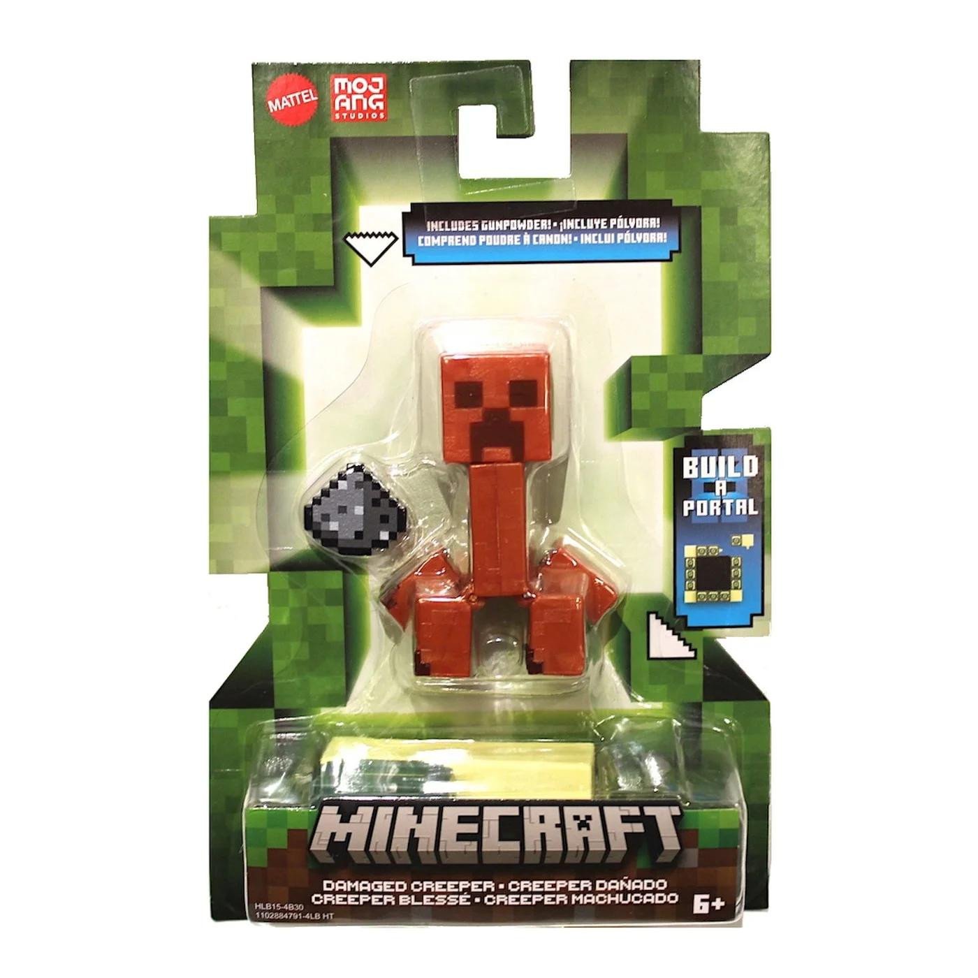 Minecraft Damaged Creeper