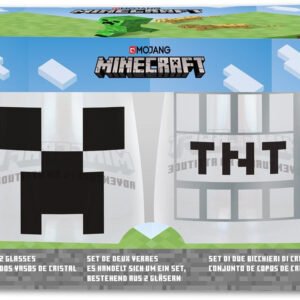 Minecraft Glasses 2 pcs