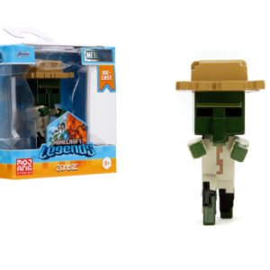 Minecraft Legends Metallifiguuri 1-pakkaus 2,5” Zombie