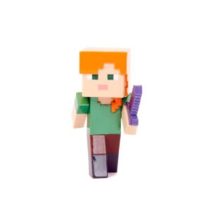 Minecraft Metal Figure 1-Pack 2.5" Creeper : Model - Alex