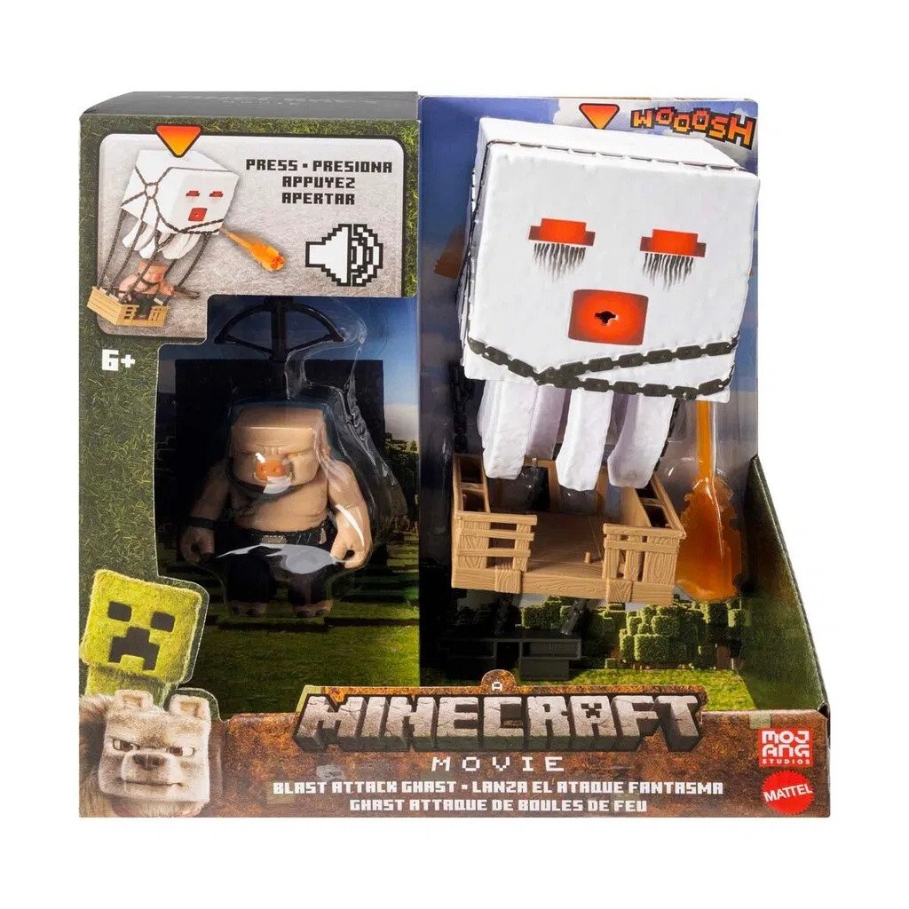 Minecraft Movie Blast Attack Ghast Äänen kanssa