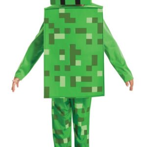 Minecraft Naamiaisvaatteet Creeper : Model -  M (7-8 vuotta)