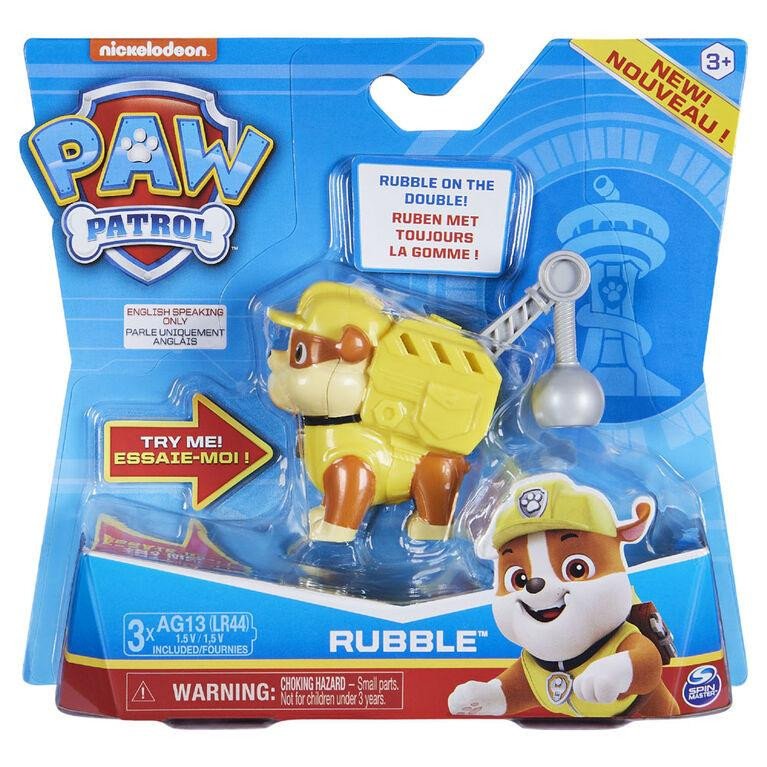 Paw Patrol Action Pack äänien kanssa Rubble