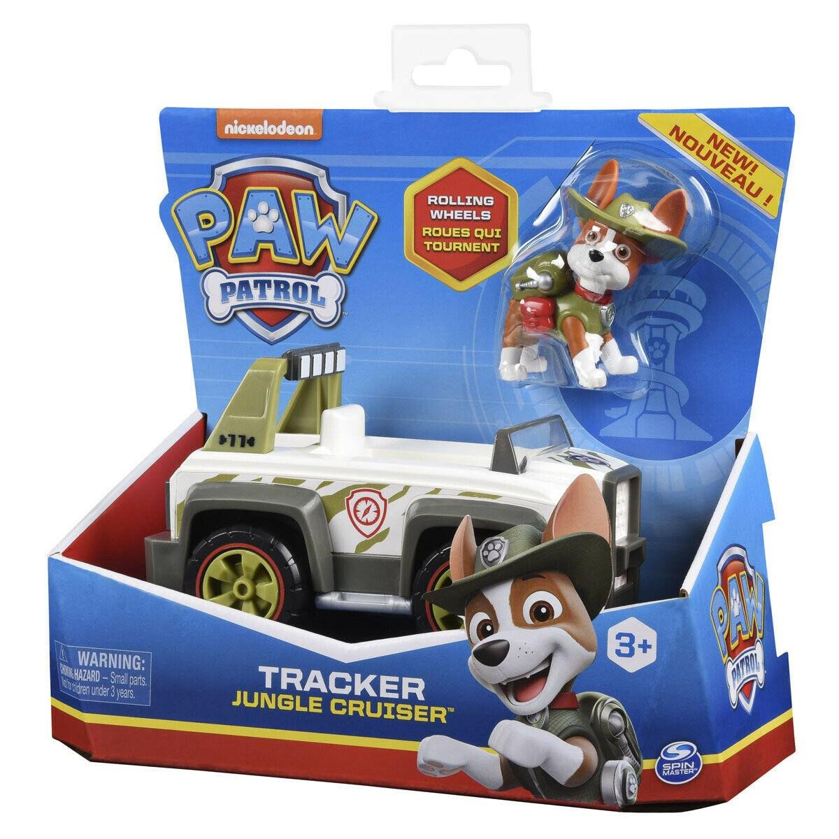 Paw Patrol Ajoneuvot, joilla on luku Tracker