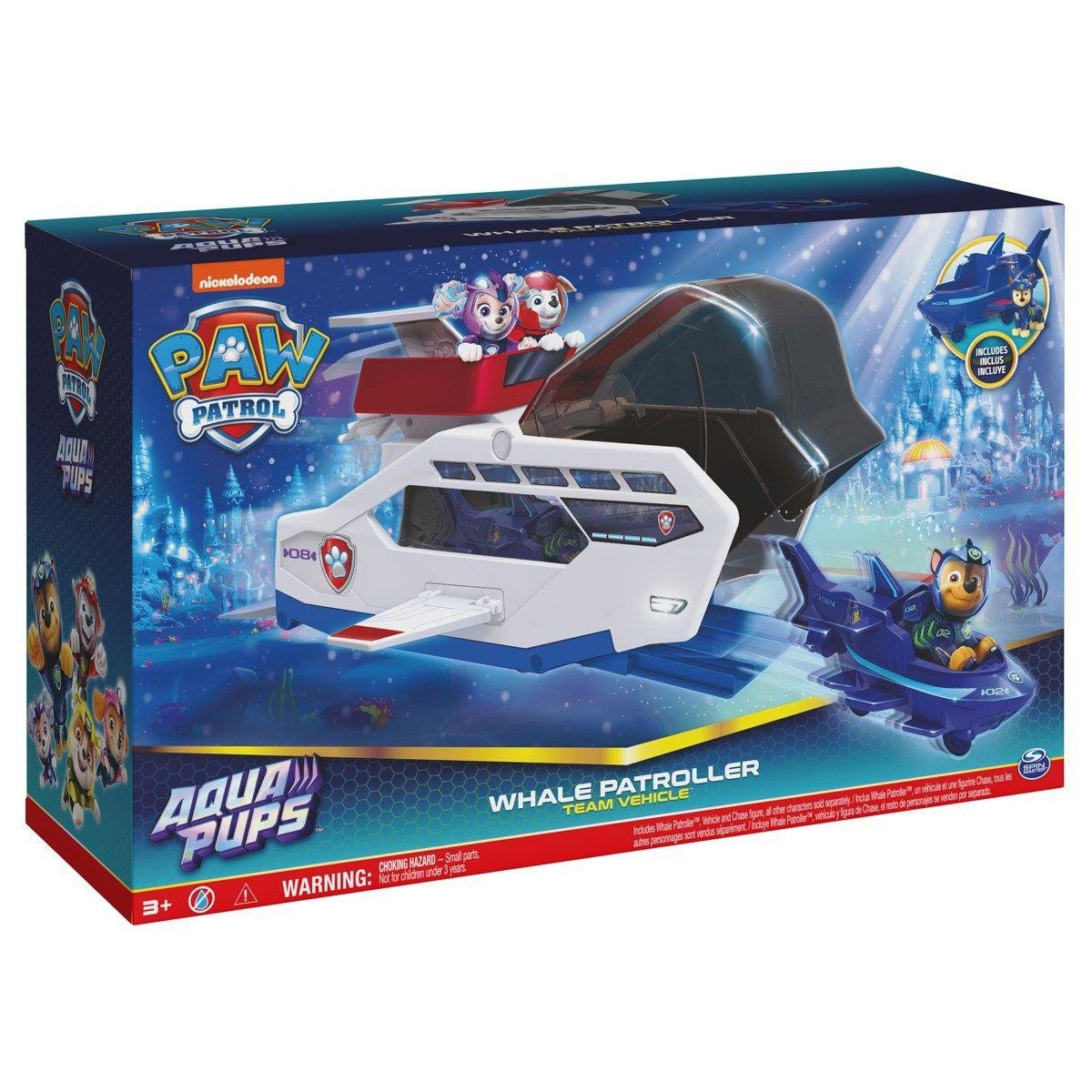 Paw Patrol Aqua Pups Whale Patroller