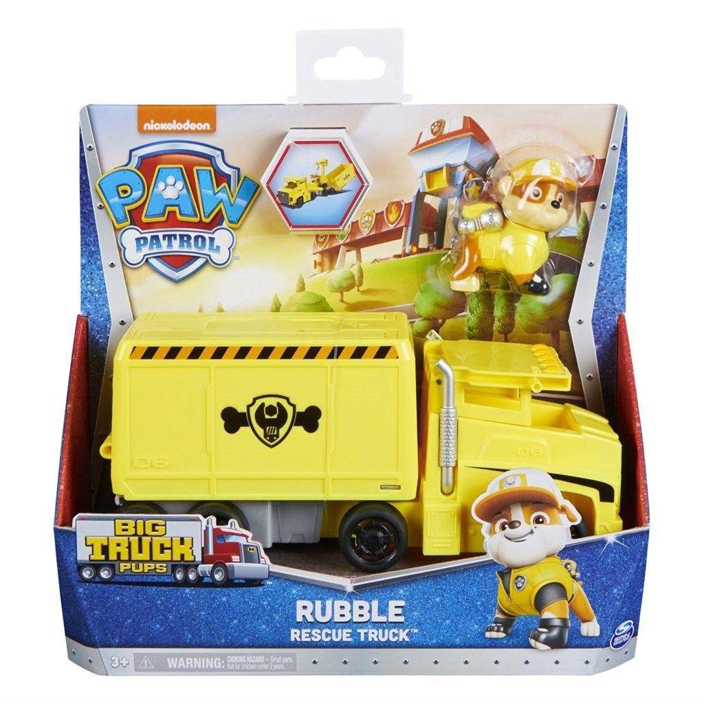 Paw Patrol Big Truck Pups Rubble Rescue Truck