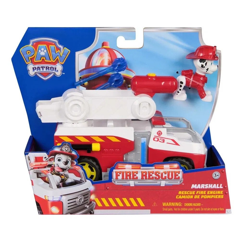 Paw Patrol Fire Rescue Ajoneuvo Marshall