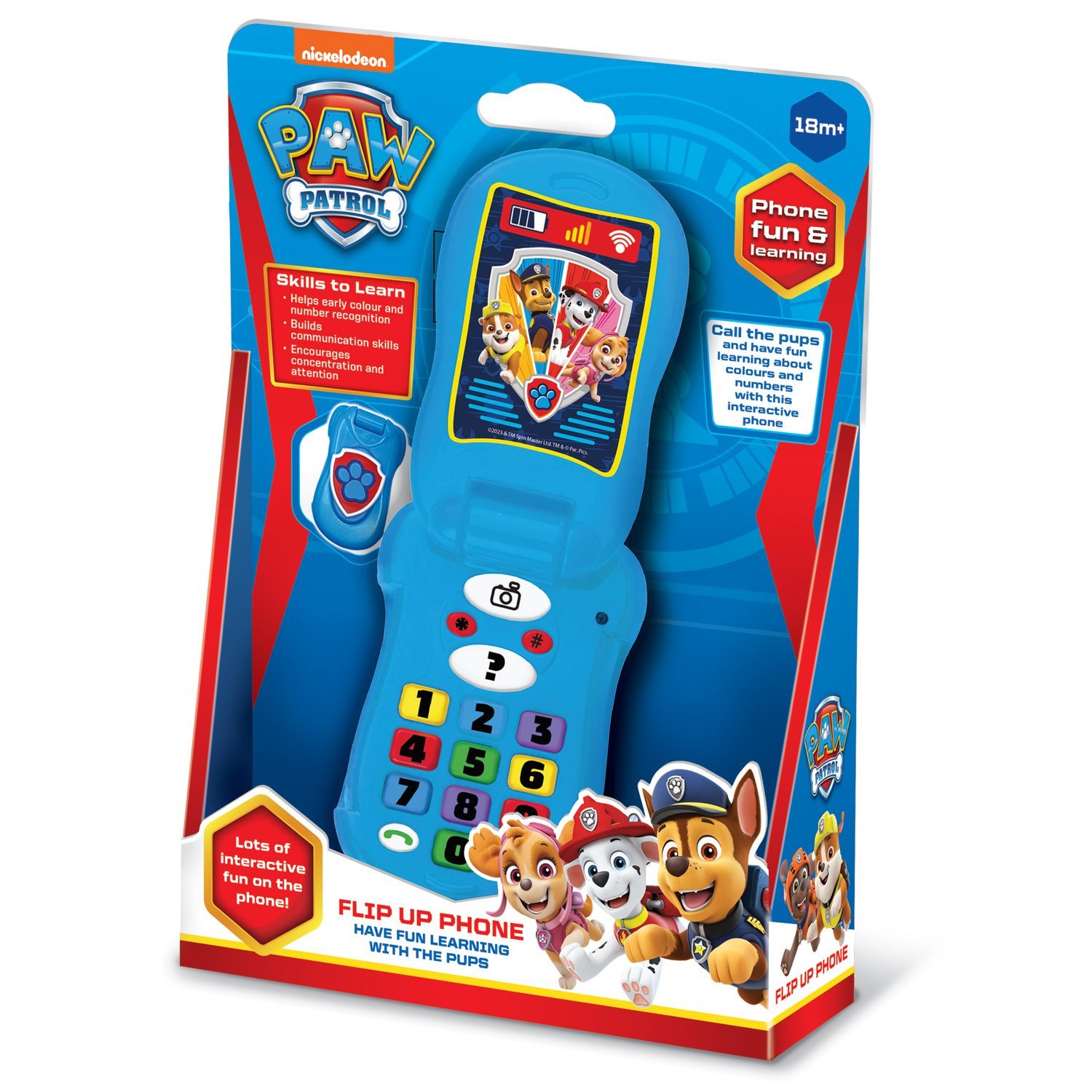 Paw Patrol Flip Up Phone SE/DK/FI/NO