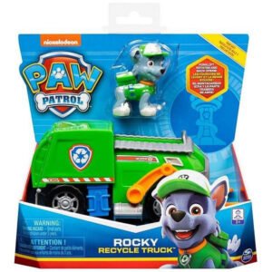 Paw Patrol Hahmo ajoneuvon kanssa Rocky
