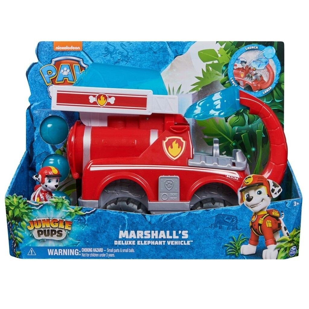 Paw Patrol Jungle Pups Marshalls Deluxe Elephant Ajoneuvo
