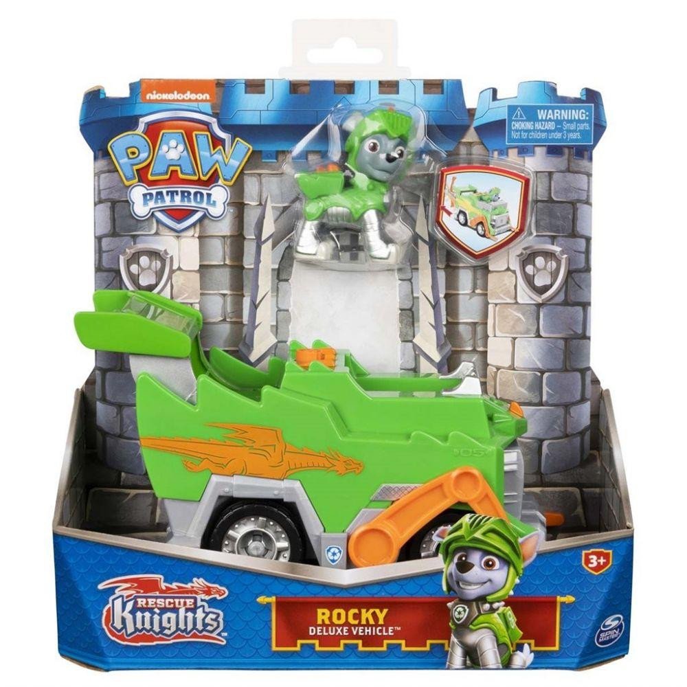 Paw Patrol Knights Deluxe Vehicle Rocky