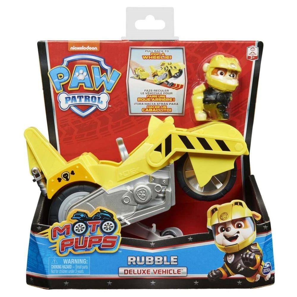 Paw Patrol Moto Pups Deluxe ajoneuvo Rubble