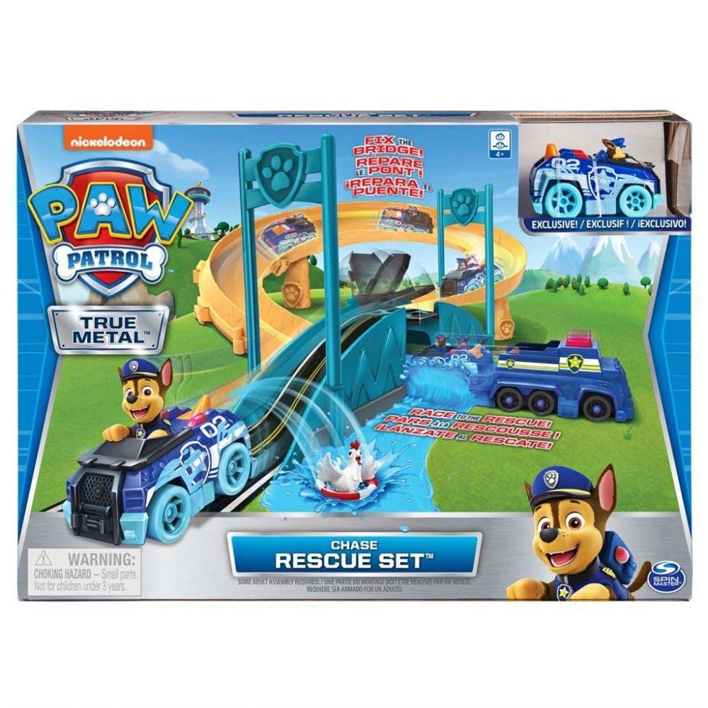 Paw Patrol True Metal Chase Rescue Set