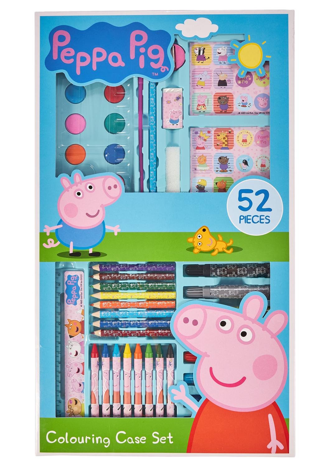Peppa Pig Art Case 52 delar