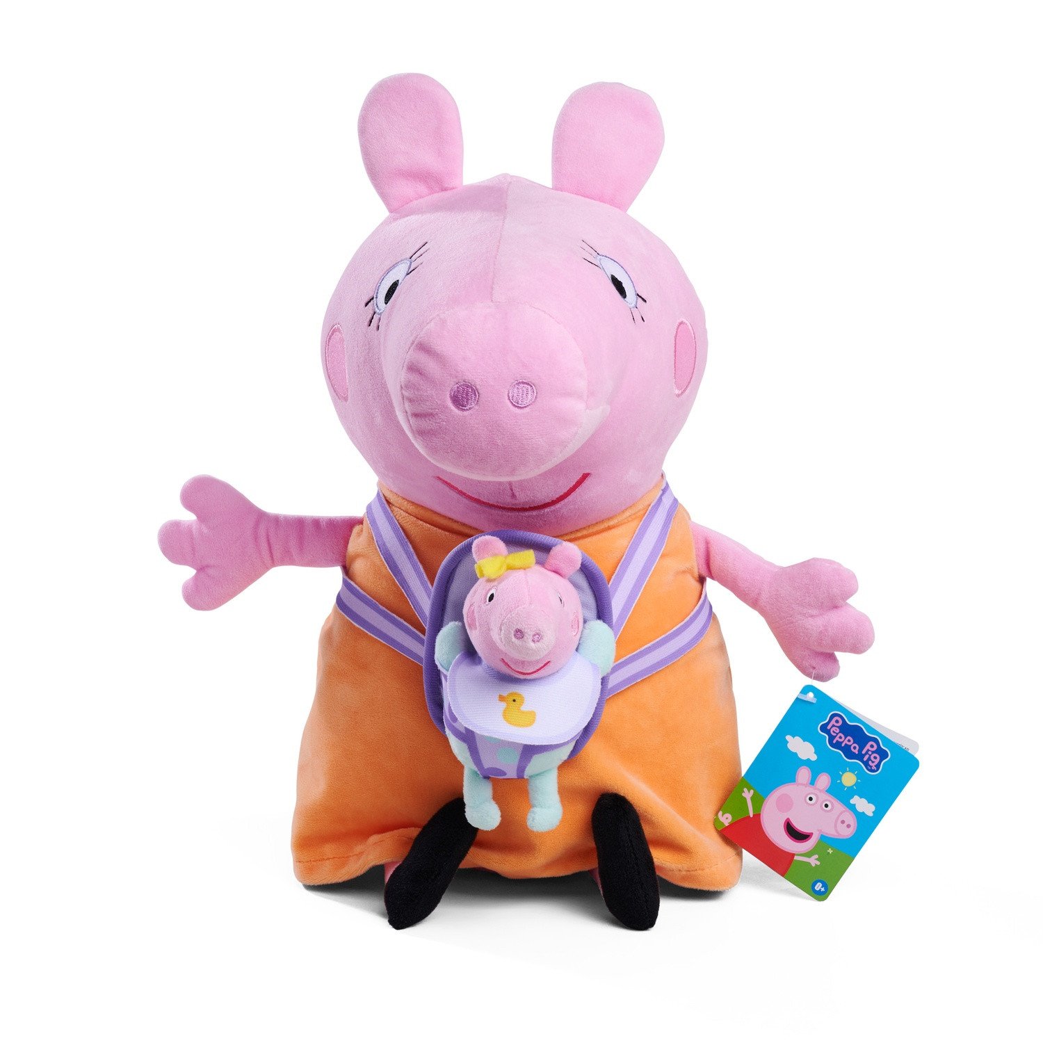 Peppa Pig Pehmo Äitipossu ja Evie 33cm