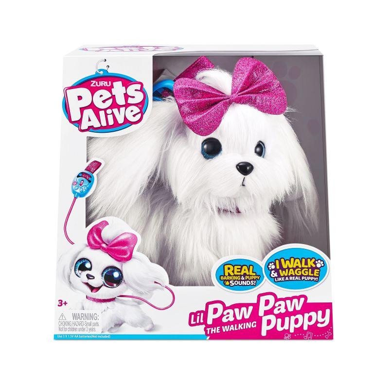 Pets Alive Lil Paw Paw Walking Puppy